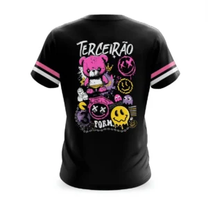 arte-camiseta-terceirao-grafiti-urso-2024-colegio