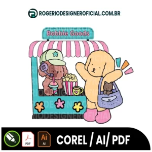 ARTE VETORIZADA BOBBIE GOODS