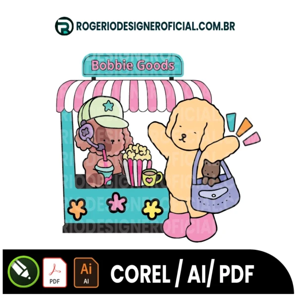ARTE VETORIZADA BOBBIE GOODS